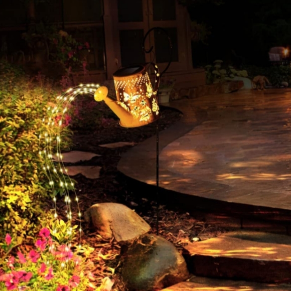 Solar Watering Can Led string Lights - Picture 4 of 10